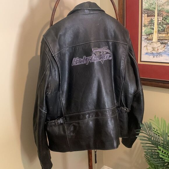 Vintage Leather Harley Davidson Jacket - Picture 2 of 10